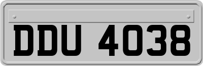 DDU4038