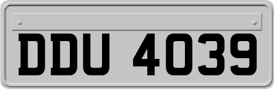 DDU4039
