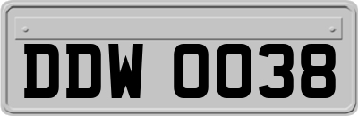 DDW0038