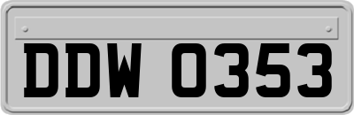 DDW0353