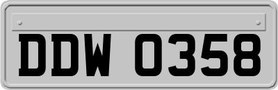 DDW0358