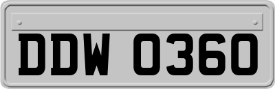 DDW0360