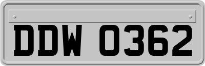 DDW0362