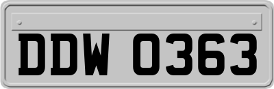 DDW0363