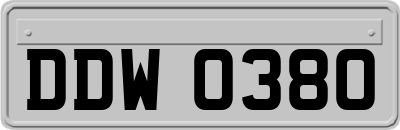 DDW0380