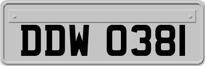 DDW0381