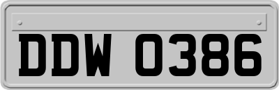 DDW0386