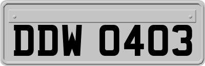 DDW0403