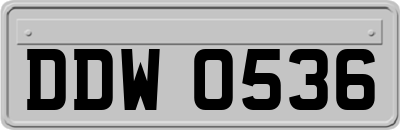 DDW0536