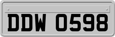 DDW0598