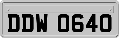 DDW0640