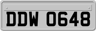 DDW0648