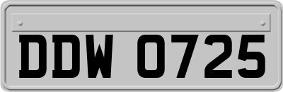 DDW0725