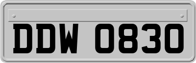 DDW0830