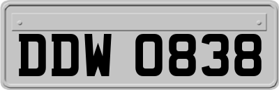 DDW0838