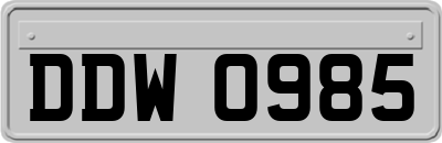 DDW0985