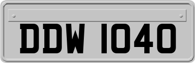 DDW1040