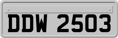 DDW2503