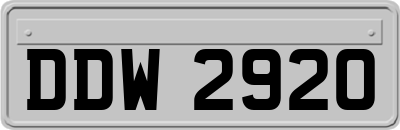 DDW2920