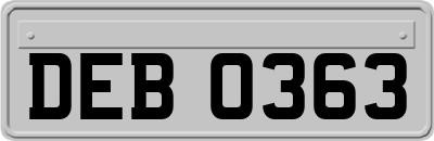 DEB0363