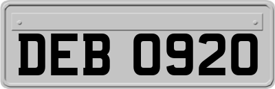 DEB0920