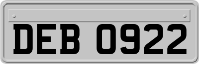 DEB0922