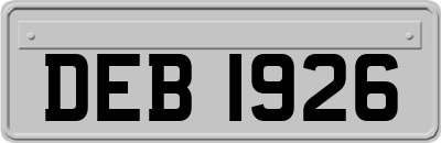 DEB1926
