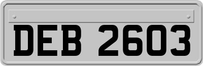 DEB2603