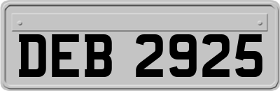 DEB2925