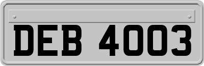DEB4003