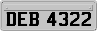 DEB4322