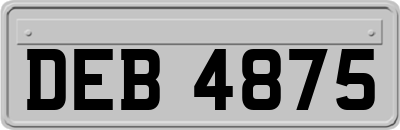 DEB4875
