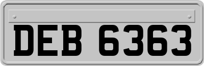 DEB6363
