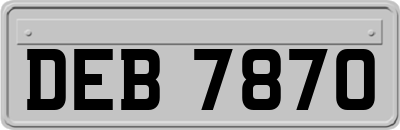 DEB7870