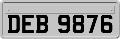 DEB9876