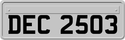 DEC2503