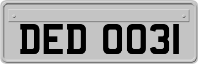 DED0031