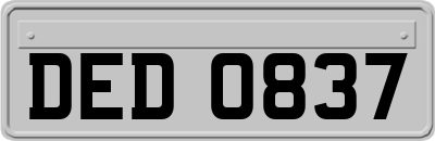 DED0837