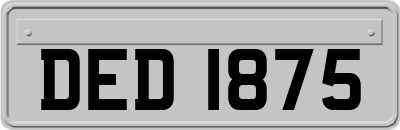 DED1875