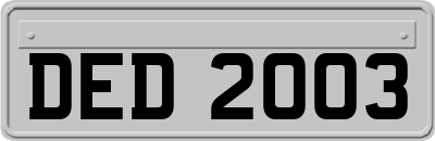 DED2003