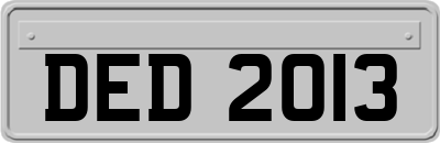 DED2013