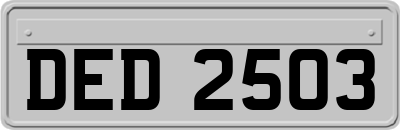 DED2503