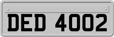 DED4002
