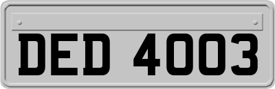 DED4003