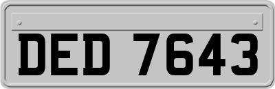 DED7643