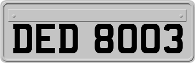 DED8003