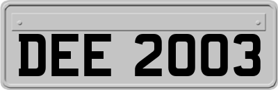 DEE2003