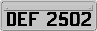 DEF2502