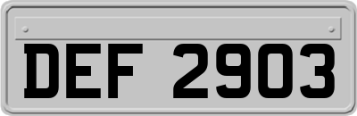 DEF2903