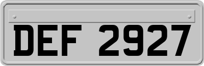 DEF2927